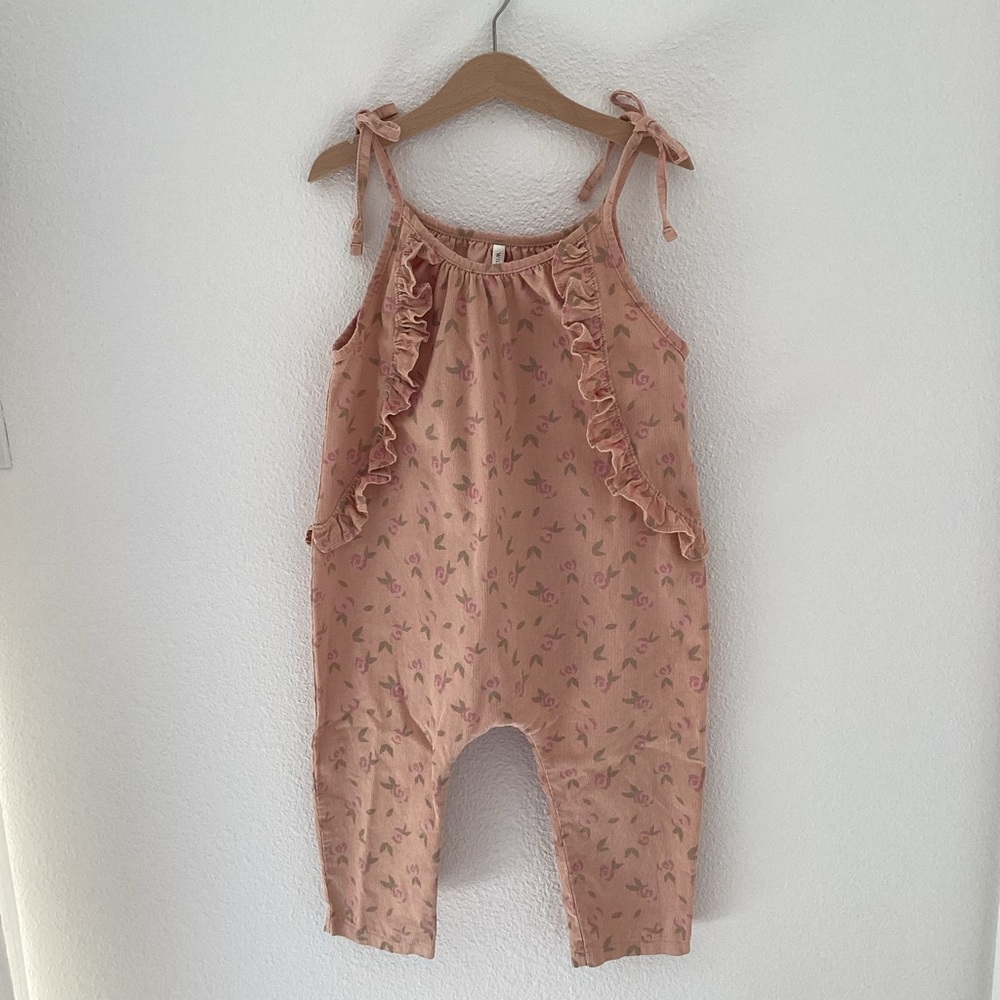 Wild Wawa Dusty Rose Romper 3T NWOT